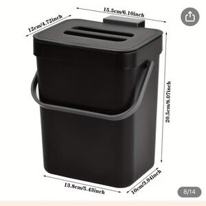 New - WHITE compost bin